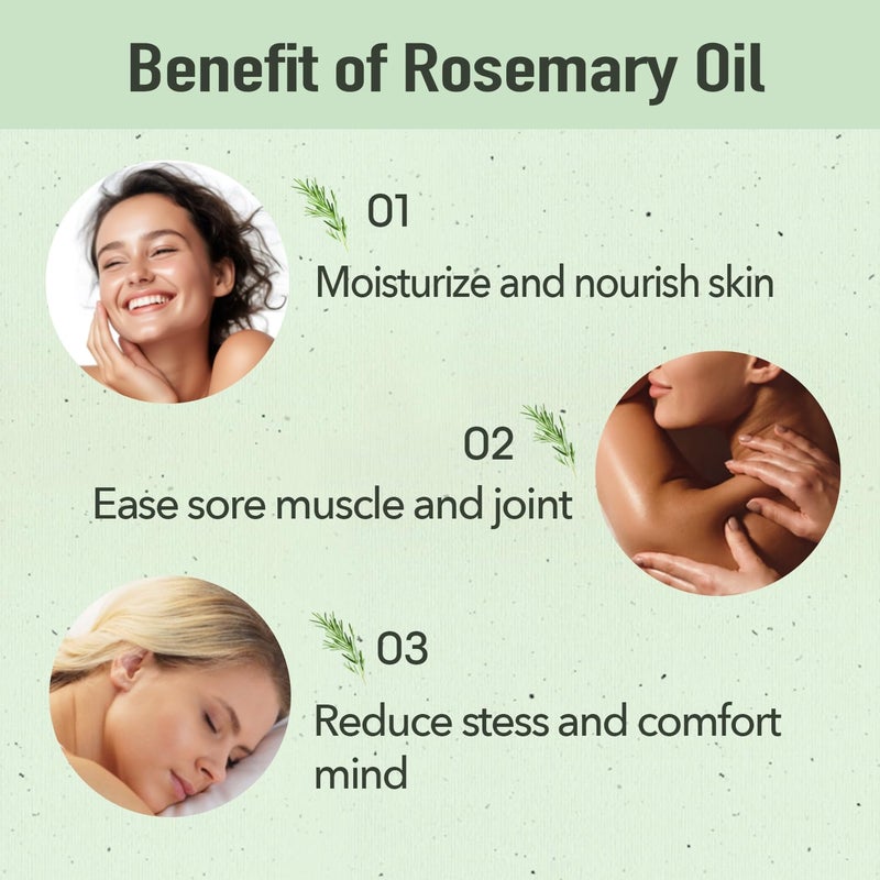 Pharmark Aceite De Romero 2 Oz. Rosemary Oil 2-PACK Pharmark - Image 4